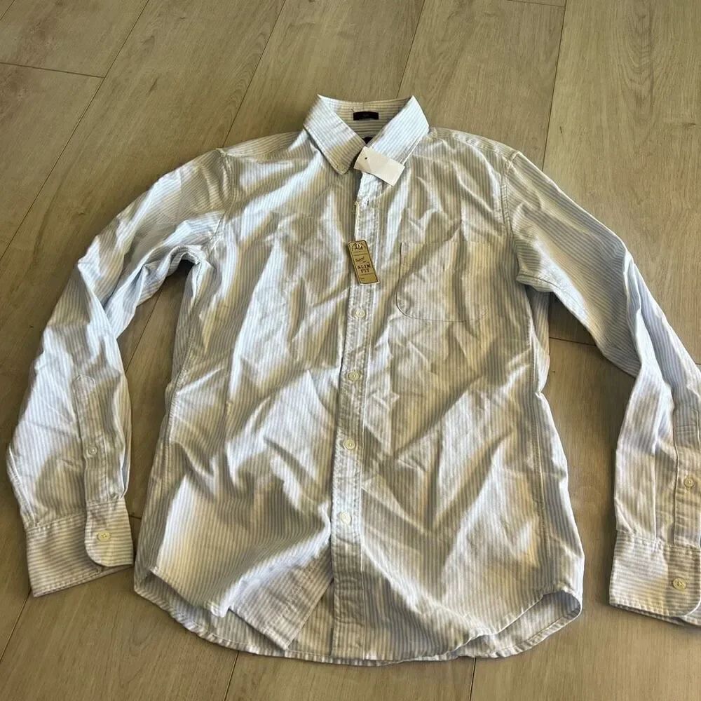 J crew men’s long sleeve shirt size s slim fit